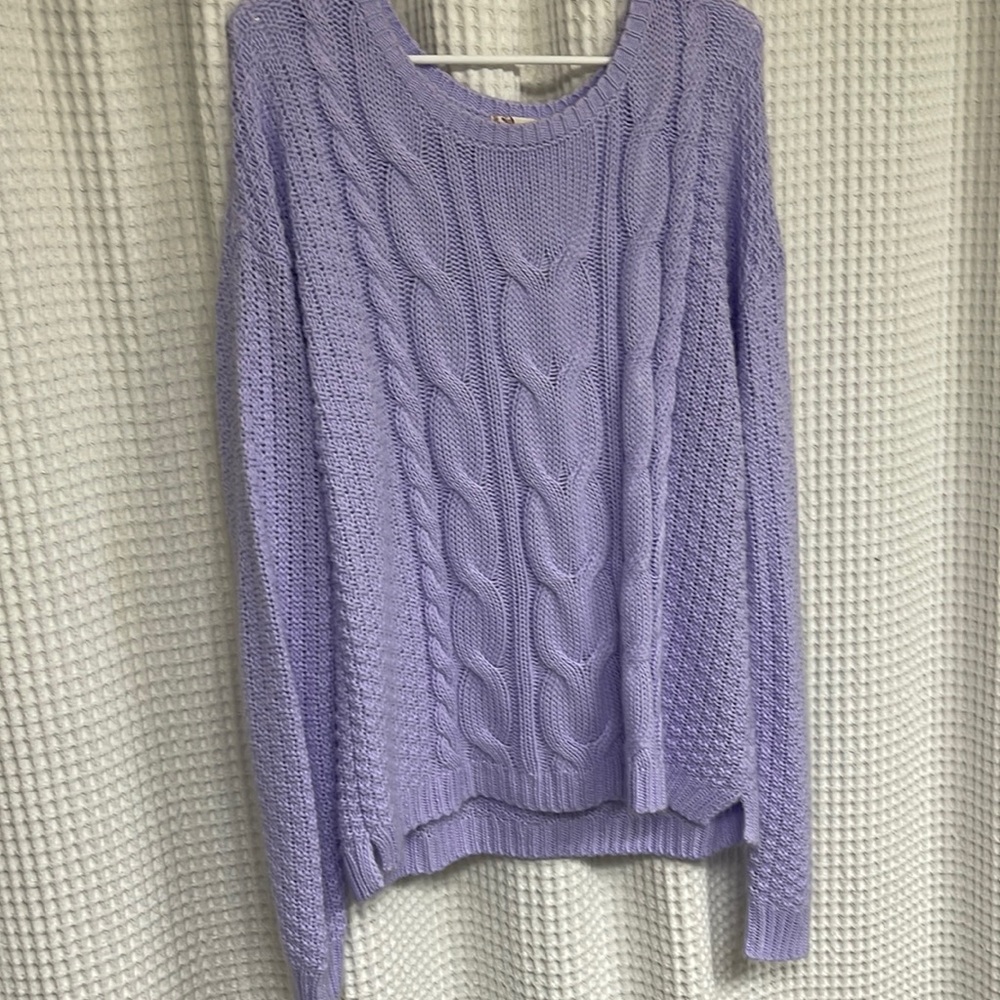 Purple Sweater